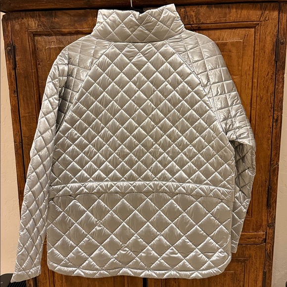 Athleta Whisper Metallic Quilted Jacket - Picture 4 of 7